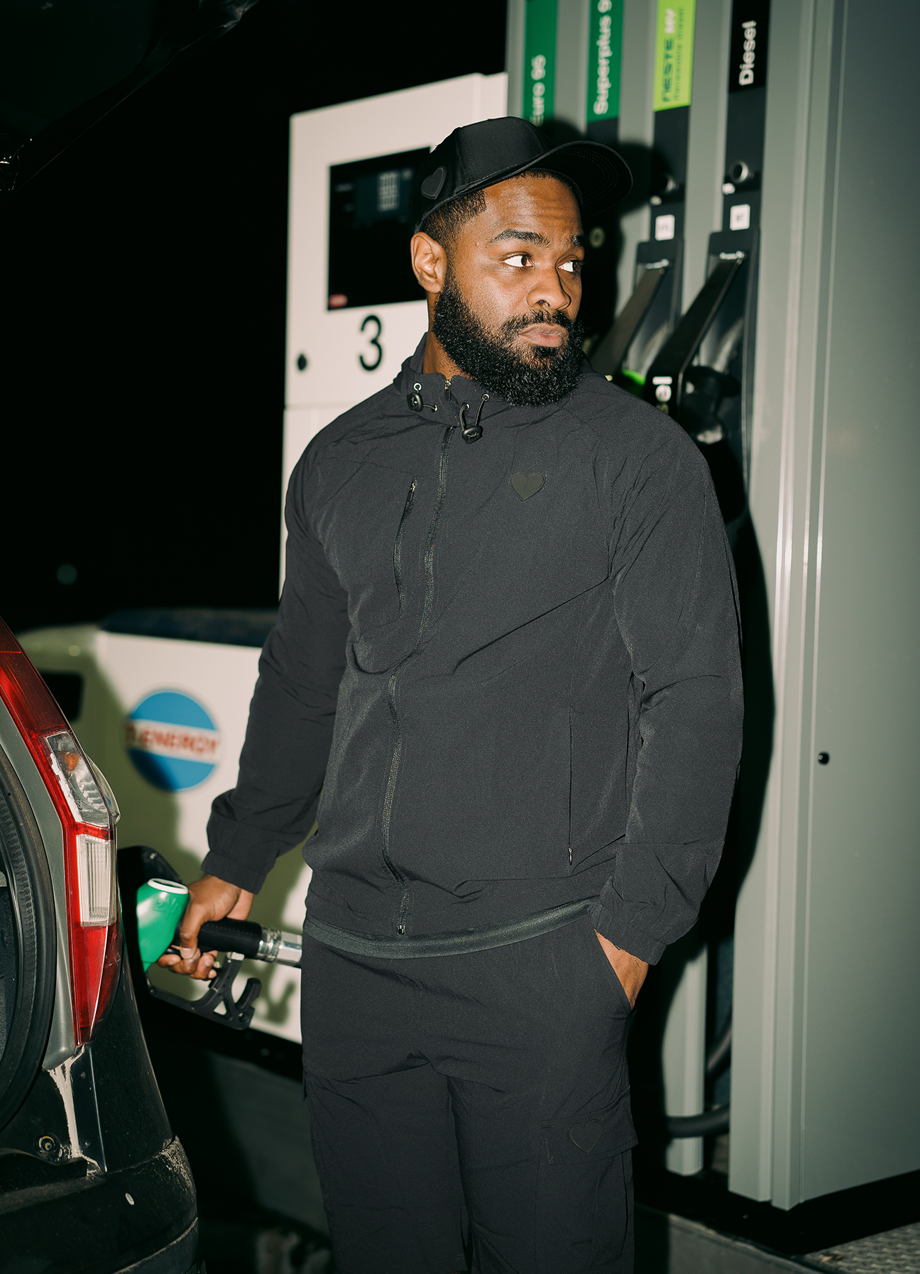 COMBAT JACKET - DEEP BLACK