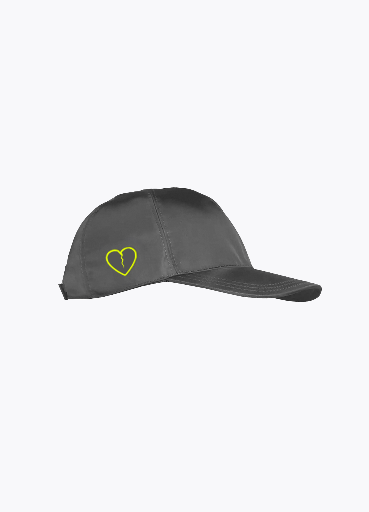 NYLON CAP - GREY/NEON