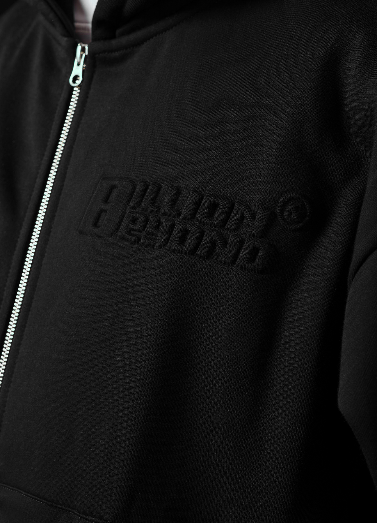 3D FRONTZIP BLACK