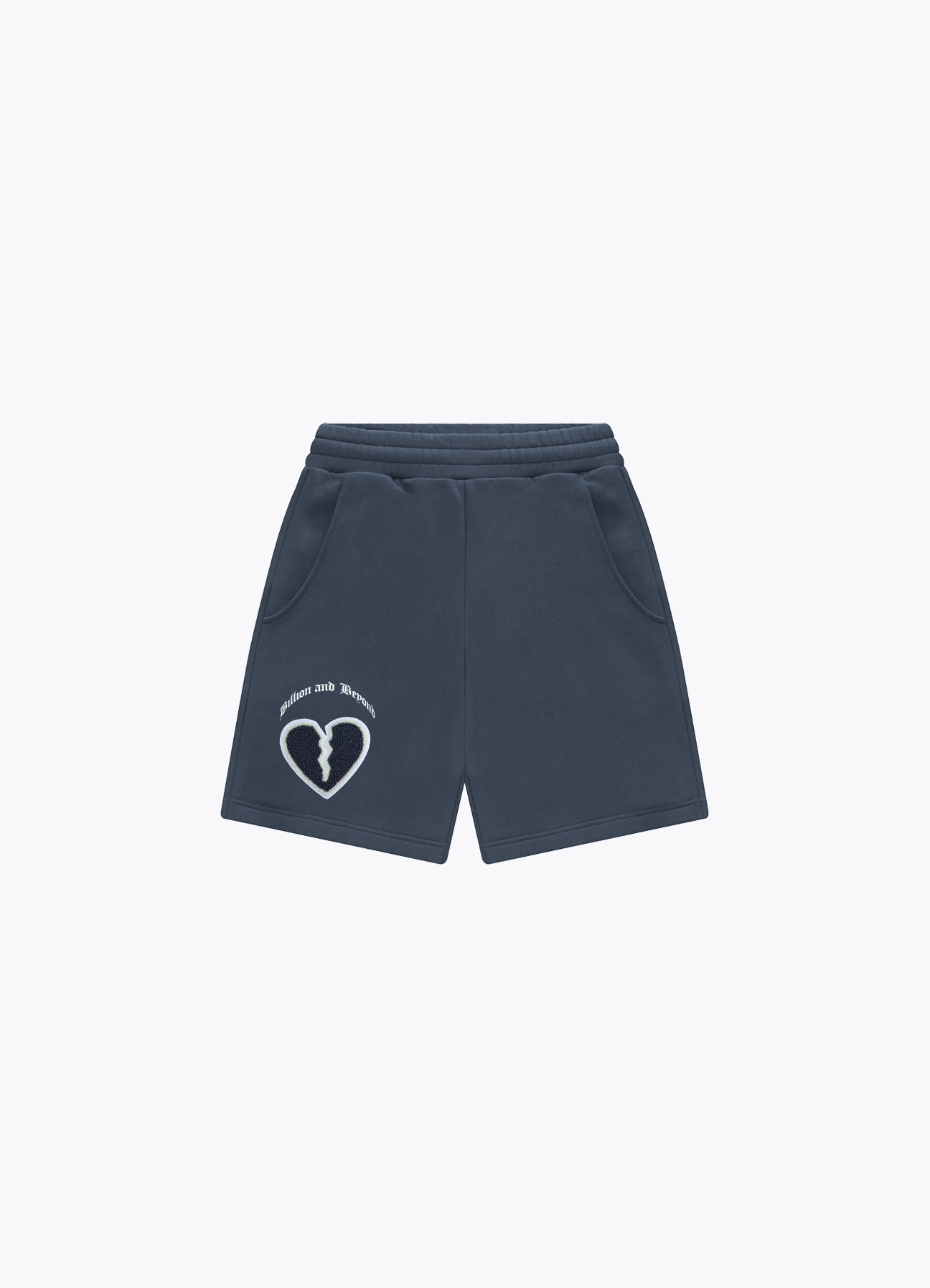 CRACK HEART SHORTS - COLONIAL BLUE