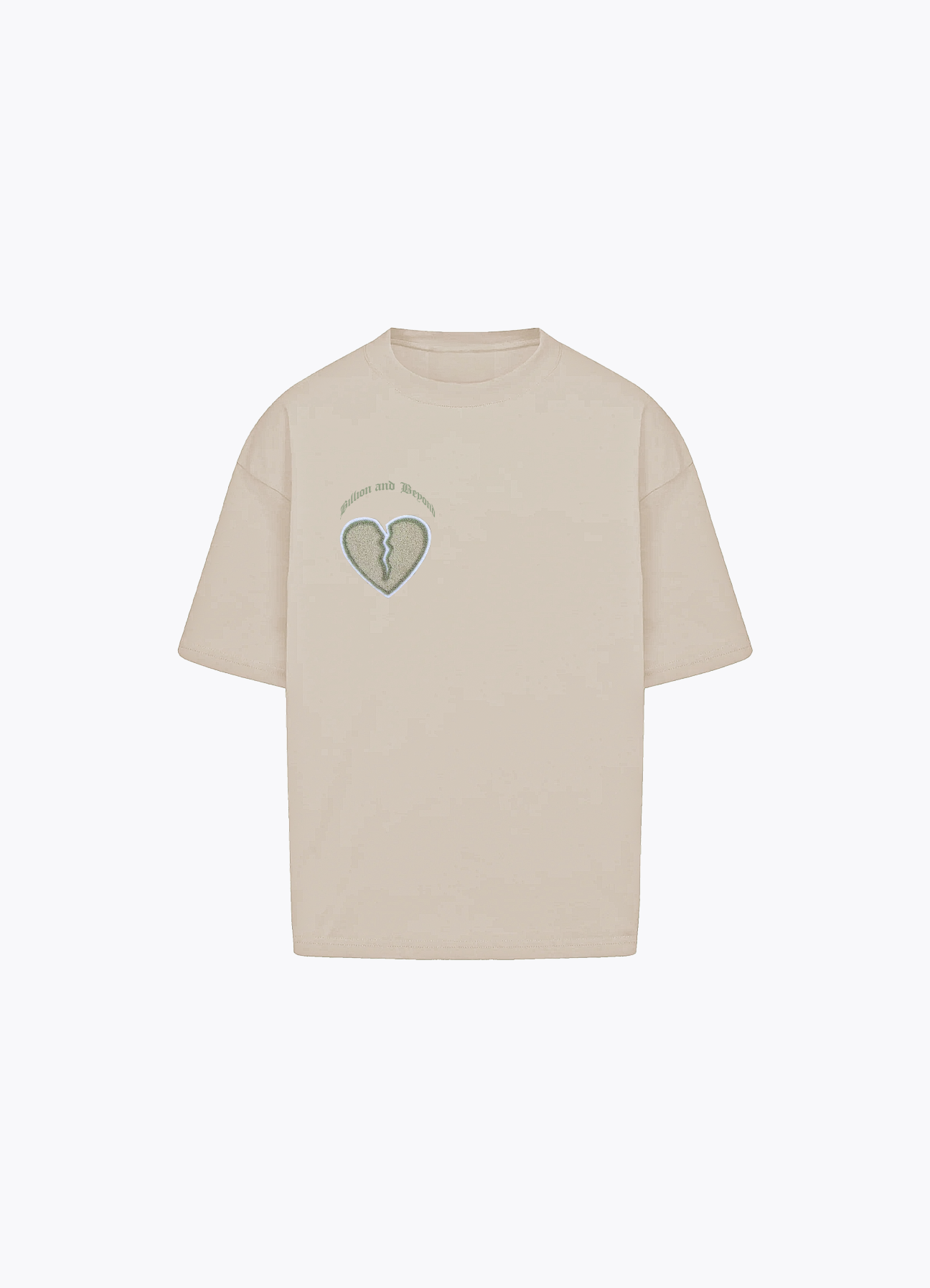 CRACK HEART TEE - PASTEL