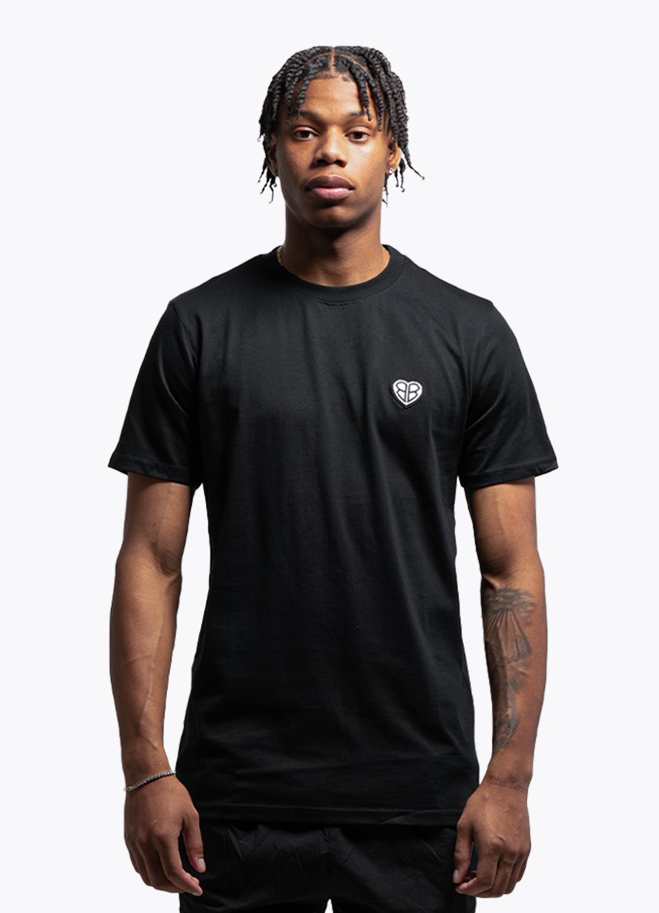 SLIM-FIT TEE BLACK