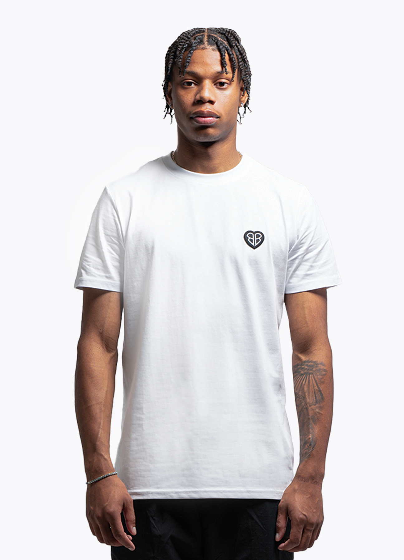 SLIM-FIT TEE WHITE