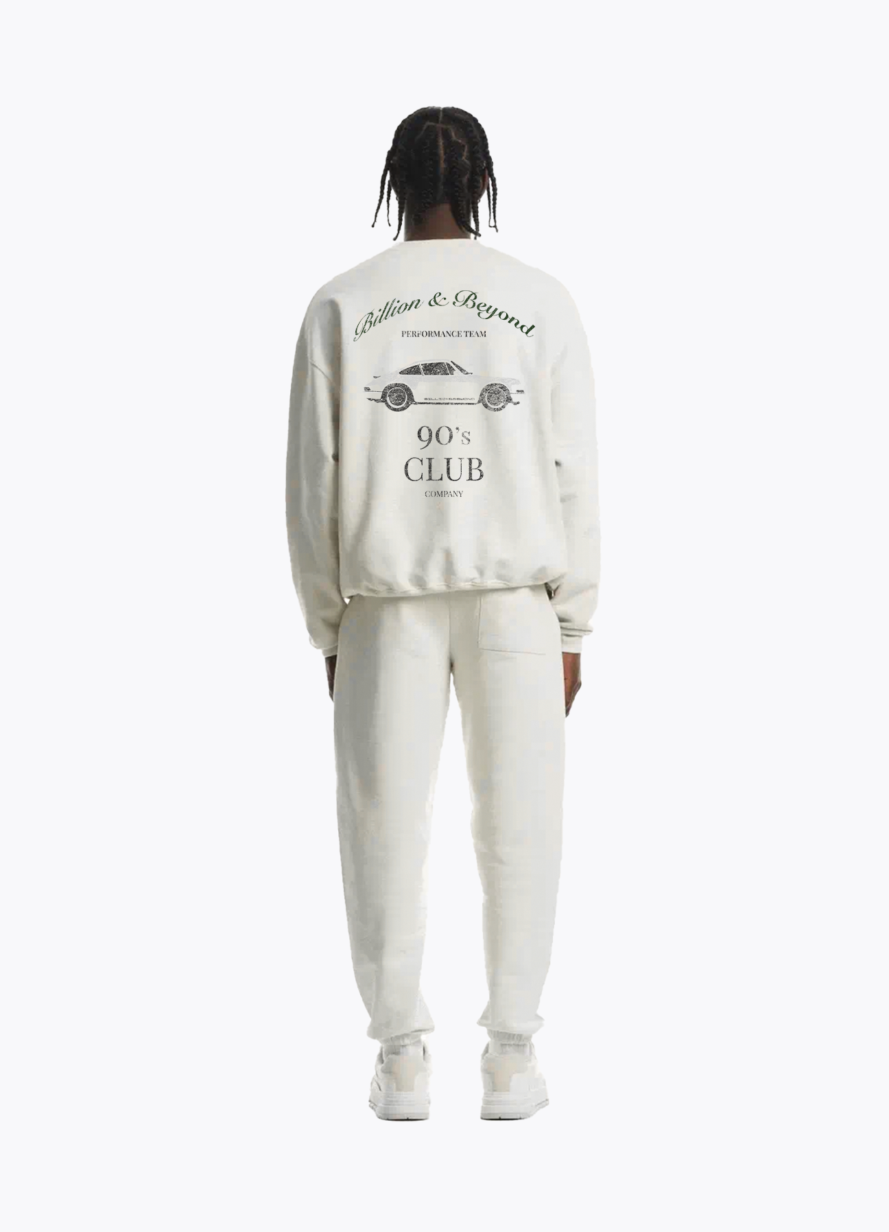 [PRE-ORDER] 90's CLUB CREWNECK VINTAGE WHITE